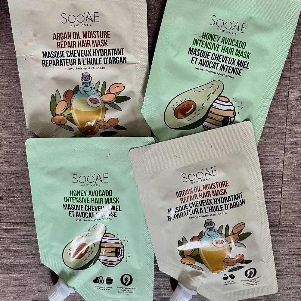 K-Beauty Soo'AE Repair Hair Masks Assocrtment
